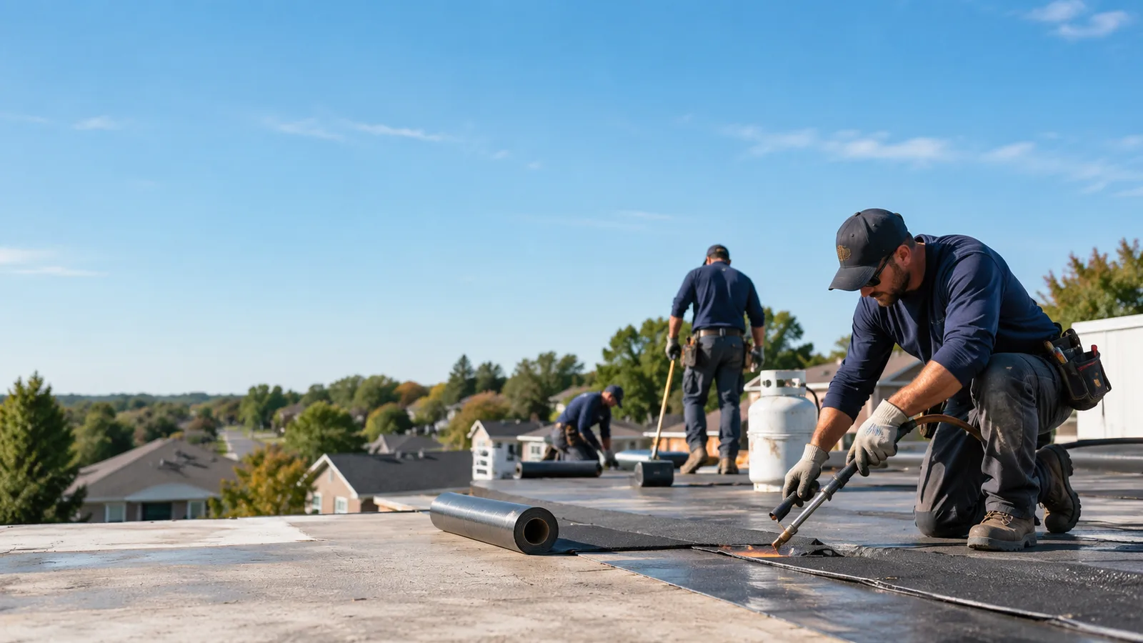 Flat Roof Leak Repair providers in New Llano, LA